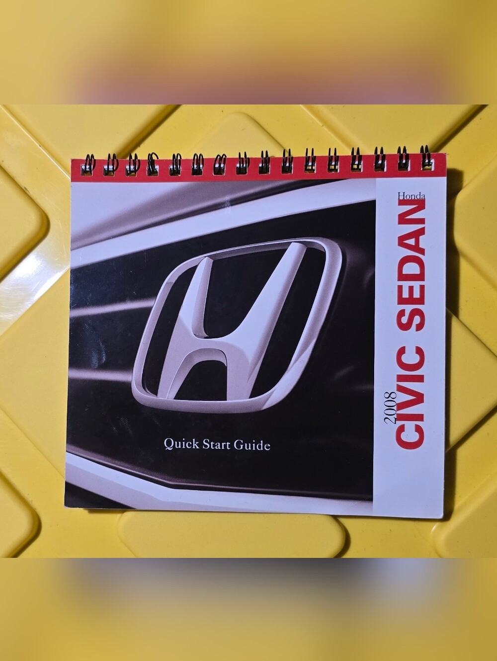 Honda Quick Start Guide - 2008 Civic Sedan